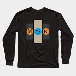 MSK TYPOGRAPHY T SHIRT Long Sleeve T-Shirt